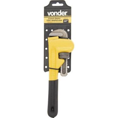 Imagem de Chave Grifo Para Cano 36 Americana Aço Forjado Cabo Emborra