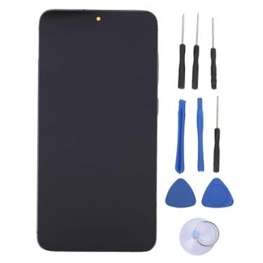 Imagem de EBTOOLS Substituição Da Tela Do Telefone Para S24 Plus Eua, Conjunto Digitalizador Tela Sensível Ao Toque, Com Moldura, Impressão Digital, Peças Reposição Para Reparo De Telefones