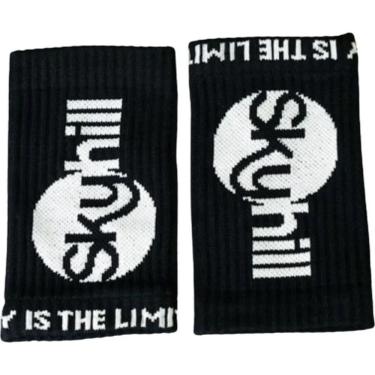 Imagem de 2X Munhequeira Skyhill Canelada Esportiva Crossfit Suor Prem