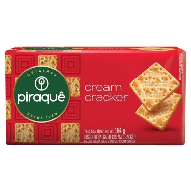 Imagem de Biscoito Cream Cracker Piraquê 184g