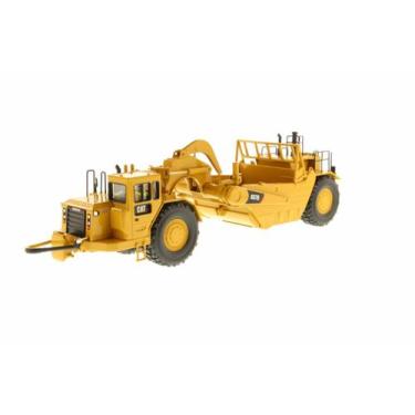 Imagem de Miniatura Cat Trator Scraper 657G 1/50 Detalhado - Diecast Masters, Am