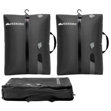 Imagem de Sacos de vácuo YEEKORO para viagens IP67 reutilizáveis (pacote com 2)