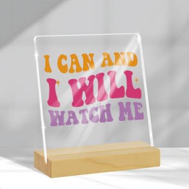 Imagem de Presentes motivacionais presentes de saúde mental, afirmações positivas, placa acrílica, prendas de autocuidado, decoração de mesa de saúde mental, presentes de animação para mulheres, homens