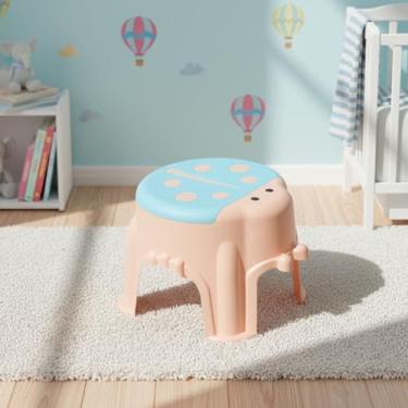 Imagem de Banquinho Infantil Joaninha, Cadeira Criança Colorida, Leve e Resistente, Ideal para Brincar, Decorar Quartos e Salas, Perfeito para Crianças de Todas as Idades - Cores Sortidas