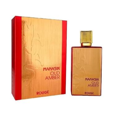 Imagem de Perfume Feminino Oud Amber Rouge Manasik Eau De Parfum 100ml