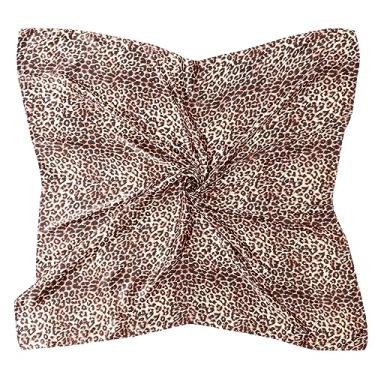 Imagem de Cachecol quadrado grande de cetim de 89 cm, acessórios de seda, praças, bandanas de praia clássicas para mulheres