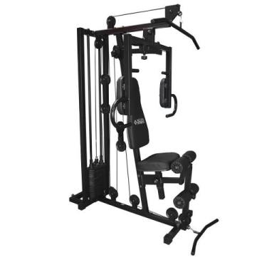 Imagem de Estação de Musculação Academia Multi Exercícios Profissional - Natural