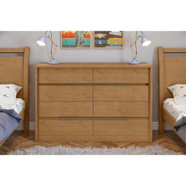 Imagem de Cômoda de Quarto Urban 8 Gavetas Rovere - Lopas