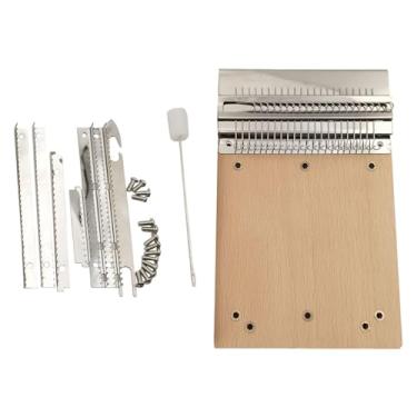 Imagem de Lilihuimaoyi Pequeno Tear, Fácil de Montar. Presente Criativo para Projetos de Faça Você Mesmo. Ferramenta Versátil para Consertar Jeans, Tapeçarias, Tecidos E Tap