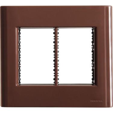 Imagem de Placa 6 Postos 4x4 Tramontina Giz Madeira Suporte Tramontina