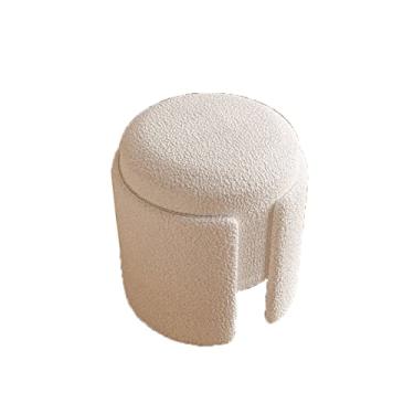 Imagem de ZABEES Banco de descanso para os pés banco de armazenamento otomano moderno banco de sofá banco de descanso de luxo banco de vaidade cadeira para casa, quarto, corredor, assento acolchoado de cozinha