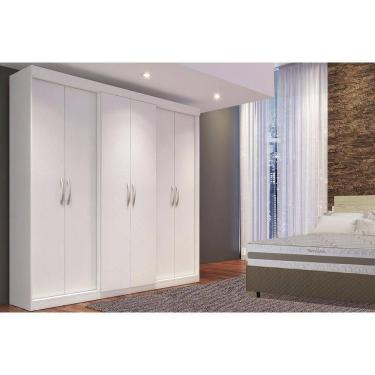 Imagem de Guarda Roupa Casal 6 Portas E 2 Gavetas Ph 1675 Branco - Herval