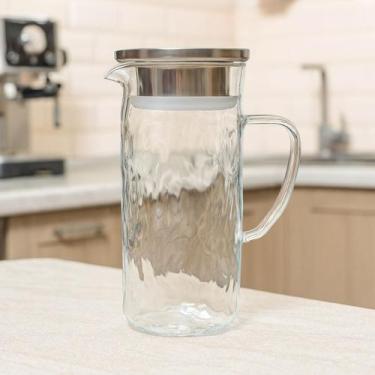 Imagem de Jarra de Vidro Hannover 1,5L Thika Tampa Hermética Elegante