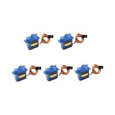 Imagem de Kit De Motor Servo SG90 2/5/10/20pcs 9g 180 360 Graus Montagem Para Ca