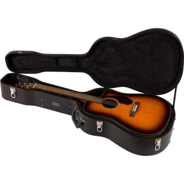 Imagem de Violão Folk Fender CD140SCE Sunburst Dreadnought C/ Case