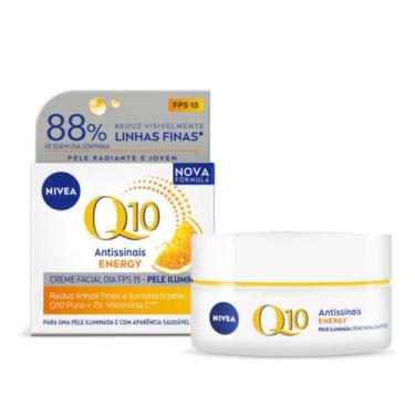 Imagem de Creme Facial Antissinais Q10 Energy Dia Fps15 50g Nivea