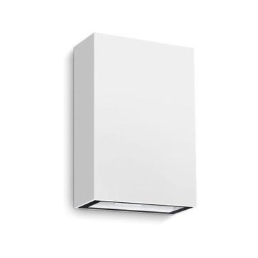 Imagem de Arandela Branca 12cm LED 4W 3000K Bivolt Muro Parede Externa DS9831 De