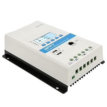 Imagem de LiebeWH Controlador Solar MPPT Regulador Inteligente Painel de Carregador de Bateria Parâmetro Automático 12V 24V Geração de Energia, Identificar e Carregar Drivers Automaticamente, Design Modular,