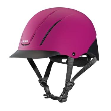 Imagem de Capacete Troxel Spirit Horseback para equitação, Raspberry Duratec, Small (6 1/2-6 7/8)