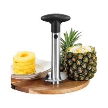 Imagem de Descascador, Descaroçador E Cortador De Abacaxi Em Aço Inoxidável, Ute
