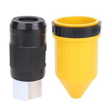 Imagem de Generic 50 AMP RV Plug Power Com Tampa, Alta Tensão de Largura, Safe Lock Connector, Uso Flexível, ABS & Copper Material RV Plug Power Set, Adequado para Reboque Barco Yacht Truck