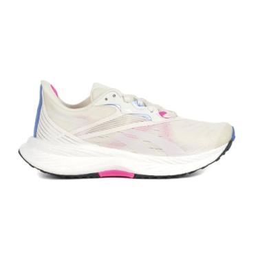 Imagem de Reebok Tênis feminino Floatride Energy 5, Giz/Step Purple/Laser Pink, 34