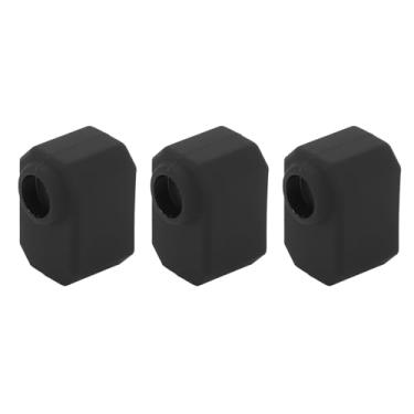 Imagem de Capa de bloco de aquecedor de meias de silicone para Prusa MK3.9 MK4 XL PLA ABS TPU HIPS madeira PETG preta 280°C protege o bloco de aquecimento