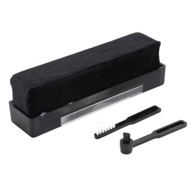 Imagem de AUNMAS Kit de Escova de Limpeza de Discos Suave e Eficaz, Design Compacto de Veludo para Discos e CDs, Prolonga a Vida útil e Melhora a Qualidade do Som