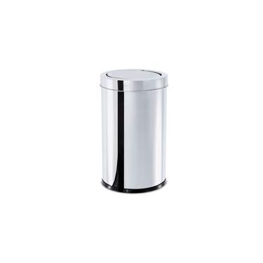 Imagem de Lixeira com Tampa Basculante Brinox Decorline 21,2 Litros 25cm Aço Inox Colorido