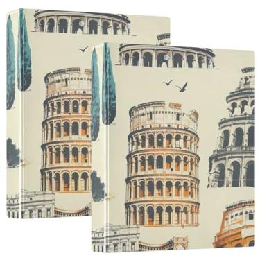 Imagem de Fichário de arquivos Attractions, fichários grandes espaçosos de 3 cm, ideal para escritório, escola, casa