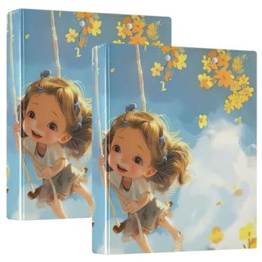 Imagem de Pasta adesiva antiarranhões Seaboat, fichário de receitas espaçoso de 3 cm com bolso transparente, ideal para escritório, escola, casa