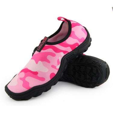 Imagem de Sapatilha Feminina Neoprene Náutica Aquática Bono Impermeável Trilha Cachoeira Beach Tennis-Feminino