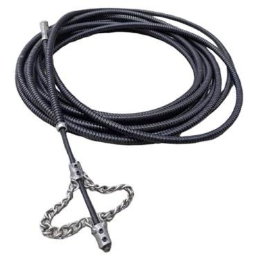 Imagem de YWJLQH Desentupidor de canos multifuncional de metal flexível para canos de pias, vasos sanitários e esgotos de banheiros, 7 M