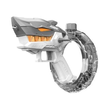 Imagem de Brinquedo De Pistola De Água Em Forma De Tubarão Grande Para Crianças,