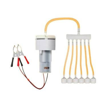 Imagem de Bomba De Oxigênio Portátil De Alta Potência DC 12V Com Clipe, Aerador 