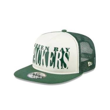 Imagem de BONE NEW ERA 9FIFTY A-FRAME SNAPBACK GREEN BAY PACKERS NFL VERDE-Masculino