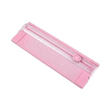 Imagem de Cortador De Papel Bidirecional A4 Com Régua Retrátil, Máquina Leve Par