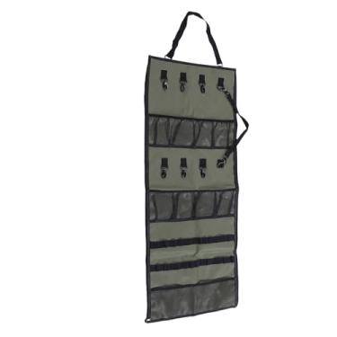 Imagem de Yunir Organizador de Suspensão de Acampamento, Organizador de Barraca para Dentro Com Ganchos de Bolsos de Malha para Camping, Trailer, Piquenique, Tecido Oxford 600D, Bolsa de