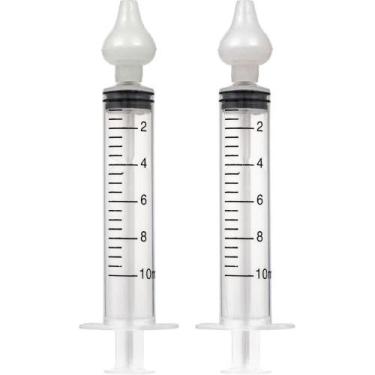 Imagem de Aspirador Nasal Lavador Nasal Seringa C/02UNID Blister - Buba