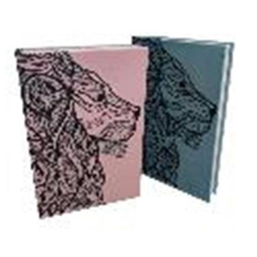 Imagem de Kit 2 Bíblias Pintura Lateral Capa Dura - Bíblia Leão Rosa | Bíblia Leão Cinza