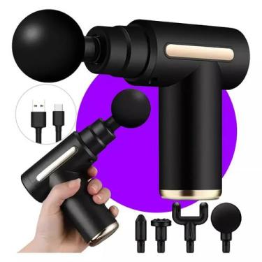 Imagem de Pistola Massageadora Elétrica Miofascial Corporal Fisioterapia Tratame