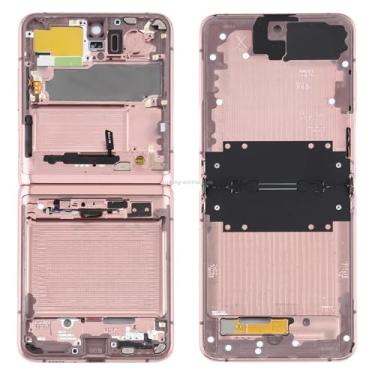 Imagem de Hiregolish Peças de reparo de telefone, para Samsung Galaxy Z Flip 5G SM-F707 Placa de moldura intermediária, conjunto de substituição com kits de reparo