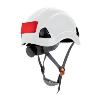 Imagem de Capacete de Segurança CPTR00600 Branco com Jugular 3 Pontos Rapel Classe B Escalada Alpinista Altura