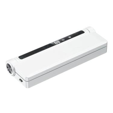 Imagem de Aqur2020 Máquina Seladora a Vácuo Compacta, Display LED de Sucção Forte de 60 KPa para Armazenamento de Alimentos de Longo Prazo de Carne, Nozes e Alimentos Básicos para Cozinha (Plugue UE)