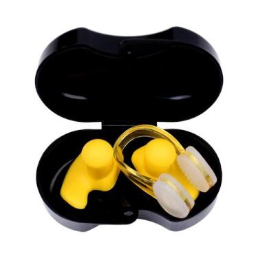 Imagem de Conjunto De Protetores De Ouvido De Silicone Para Natação Para Adultos