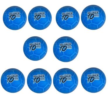 Imagem de Kit 10 Bola De Iniciação Queimada Dualt  N10 Esportiva Infantil