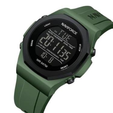 Imagem de Relógio Naviforce Militar Masculino Digital Esportivo Lite-Masculino