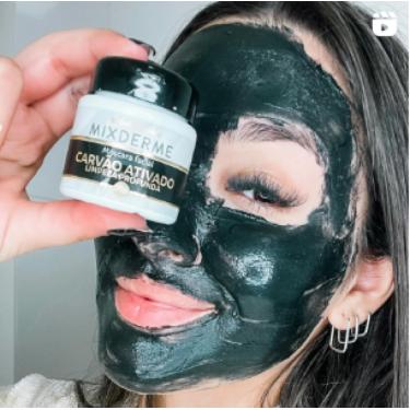 Imagem de Mixderme - Mascara Facial Carvao Ativado Limpeza Profunda (3682)