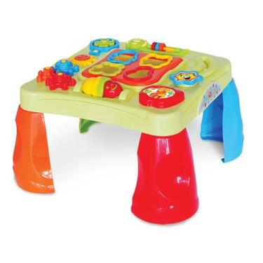 Imagem de Mesa Criativa Didática Bebê Infantil Interativa Mesinha Som - Maral, V