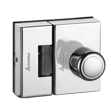 Imagem de Fechadura Elétrica Porta de Vidro 2 Folhas FV32ICR Amelco